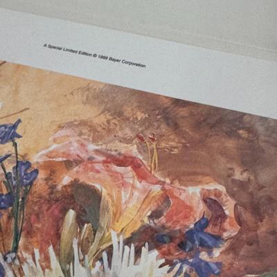 Bountiful Bouquet (Bayer) by Jack Deloney 3040/6000 unframed 31x23