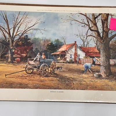 Indian Summer by Jack Deloney 280/950 unframed 31.5x22.5