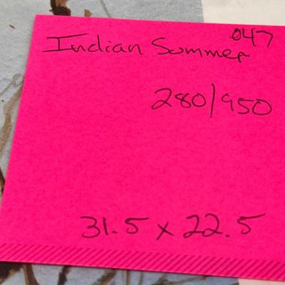 Indian Summer by Jack Deloney 280/950 unframed 31.5x22.5