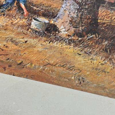 Indian Summer by Jack Deloney 280/950 unframed 31.5x22.5