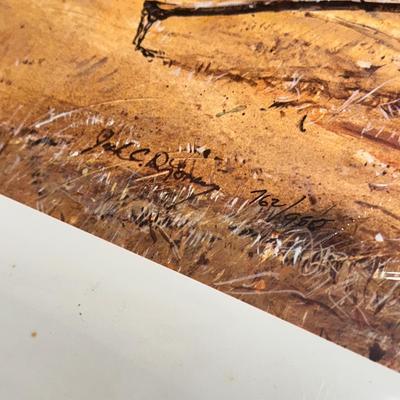 Indian Summer by Jack Deloney 762/950 unframed 31.5x22.5