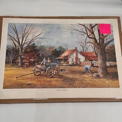 Indian Summer by Jack Deloney 762/950 unframed 31.5x22.5