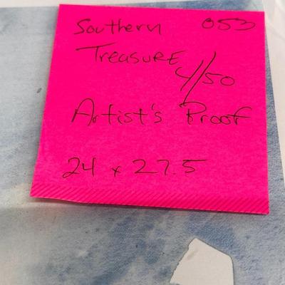 Southern Treasure by Jack Deloney 4/50 Artist’s Proof 24x27.5