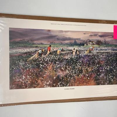 Sunrise Pickers by Jack Deloney 9/950 unframed 28x15.5