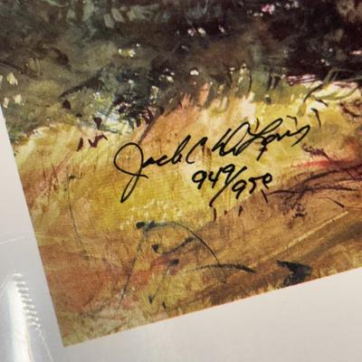 Old Time Pickin’ by Jack Deloney 949/950 unframed 28.5x11