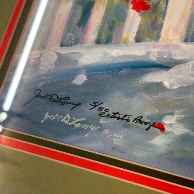 Geranium by Jack Deloney 5/50 Artist’s Proof 35.5x21