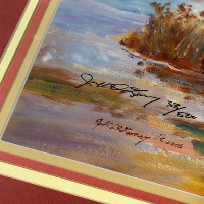 The Lagoon by Jack Deloney 33/500 Framed 37x27.5