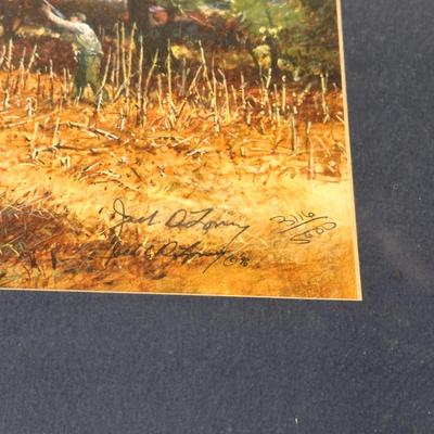 Opening Day by Jack Deloney 3116/5000 framed 23.5x18