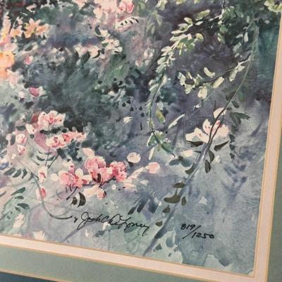 Southern Elegance by Jack Deloney 819/1250 framed 38x30