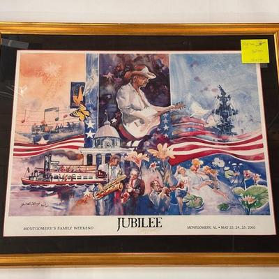 Jubilee by Jack Deloney 36/350 framed 31x25