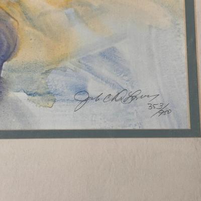 Scarlett’s Choice by Jack Deloney 353/950 framed 28.5x17