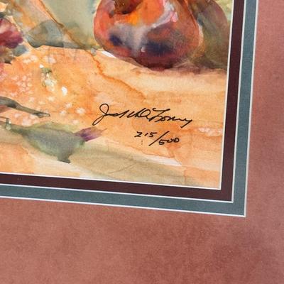 4th of July by Jack Deloney 215/500 framed 27x29.5