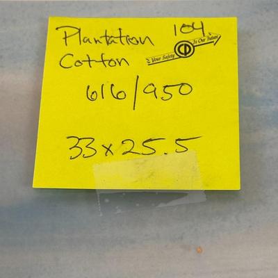 Plantation Cotton by Jack Deloney 616/950 framed 33x25.5