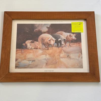 Board of Directors by Jack Deloney 197/500 framed 22x17.5