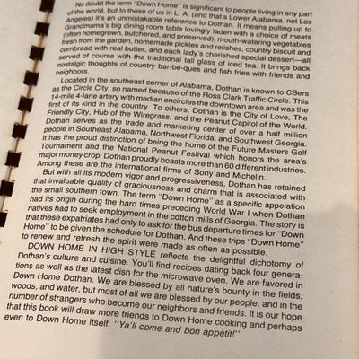 Jack Deloney Cookbook Down Home in High Style - 1st Print 1980