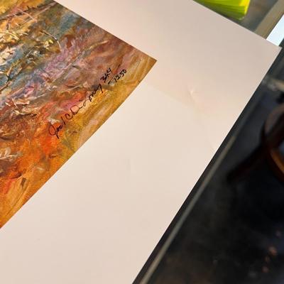The Challenge by Jack Deloney 344/1250 unframed - *creased*