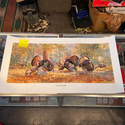 The Challenge by Jack Deloney 344/1250 unframed - *creased*