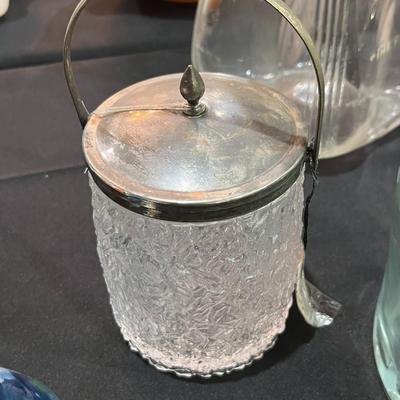 Vintage Cheese Preserver, Butter Churn and Jar
