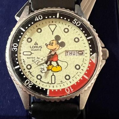 Lorus Quartz Mickey Mouse Watch