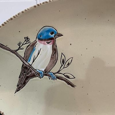 2 Bird Serving Trays