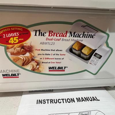 Welbilt Dual Loaf Bread Machine
