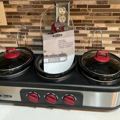 Bella Triple Crockpot