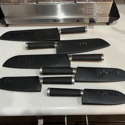 6 Napa Style Knives