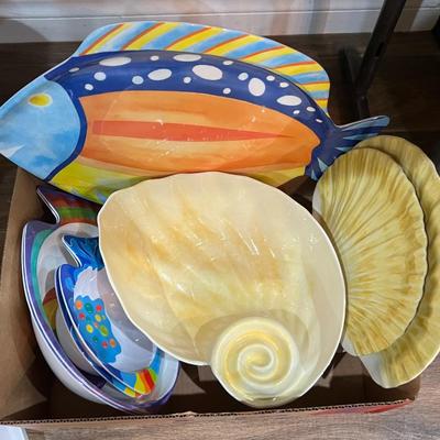 Box Fish & Shell Bowls & Trays