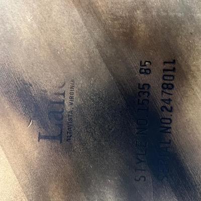 D678 Vintage Lane Brass Accents Table