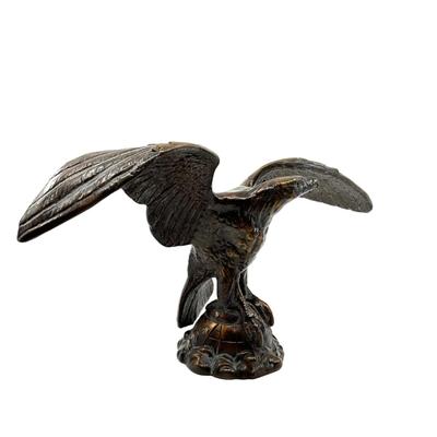 D682 Wood Carved Eagle Sculpture