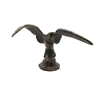 D682 Wood Carved Eagle Sculpture