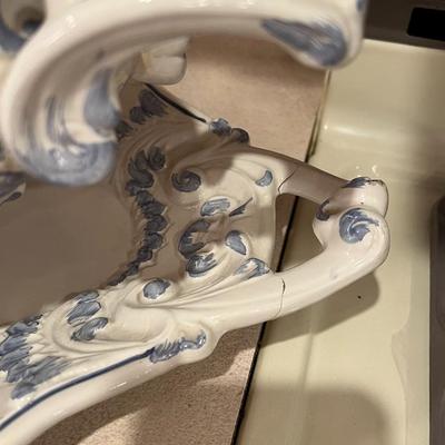 Vintage Capodimonte Large Soup Tureen