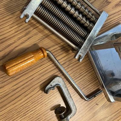 Vintage Regina Metal Pasta Maker- Made in Italy- No Box