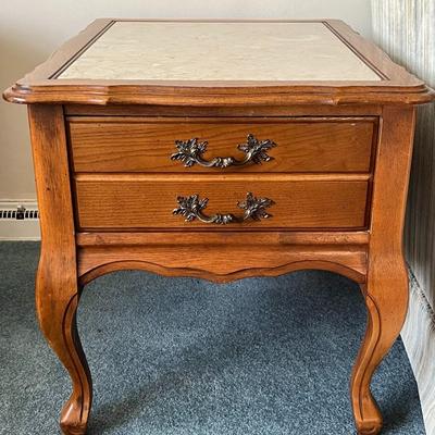 Living Room Side Table w/ Drawers