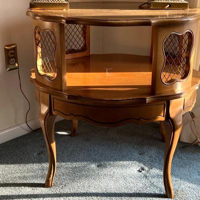 2-Tiered Living Room Side Table