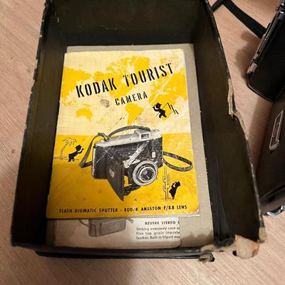 Vintage Kodak Tourist Camera w/ Case