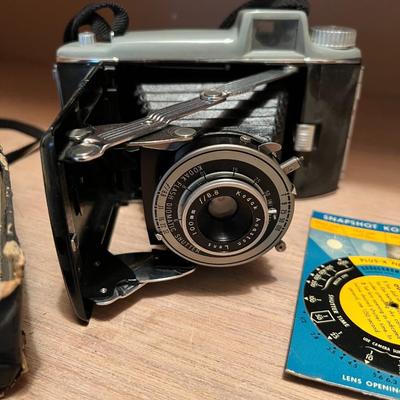 Vintage Kodak Tourist Camera w/ Case