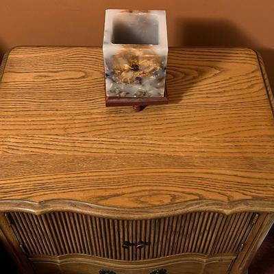 Davis Cabinet Co. Antique Wood Nightstands (set of 2)