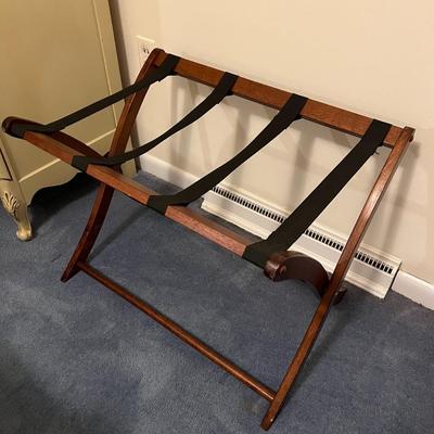 Wood Luggage Stand