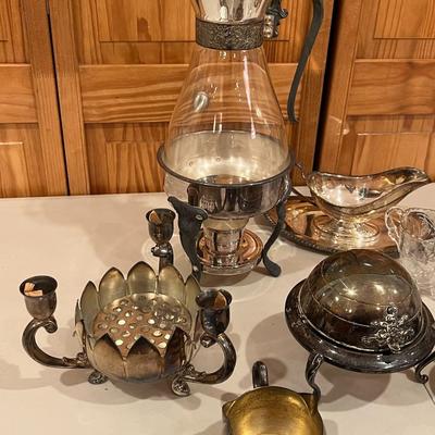 Misc Silverplated Lot
