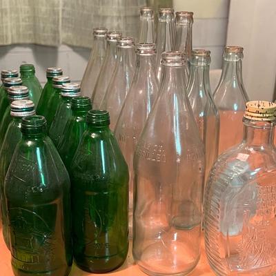 Vintage Glass Bottles