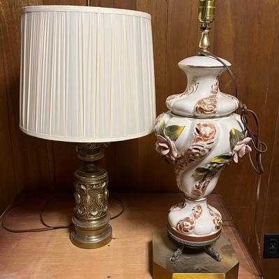 Vintage Table Lamps Lot