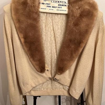 Women's Fur Collared Over Coat