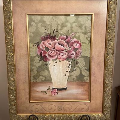 Framed Floral Art 2