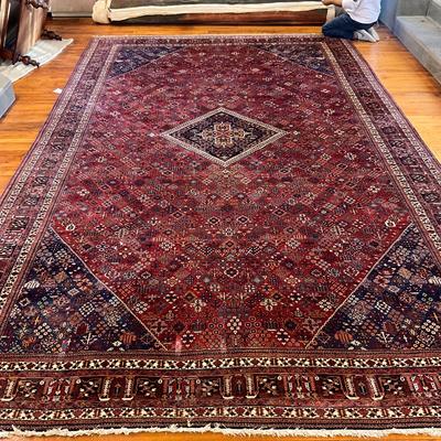 LR708 Large Joshaghan Oriental Wool Persian Rug 17'9" x 10'9"