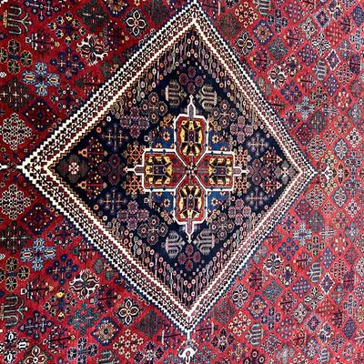 LR708 Large Joshaghan Oriental Wool Persian Rug 17'9" x 10'9"
