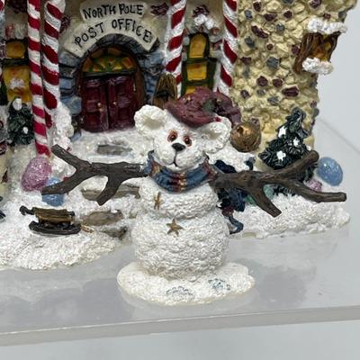 Boyds Kringle Village North Pole Post Office 2002