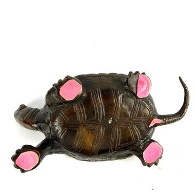 D724 Bronze Turtle Sculpture