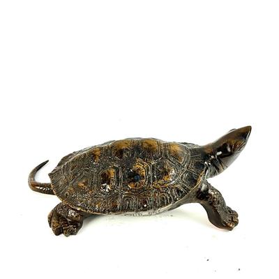 D724 Bronze Turtle Sculpture