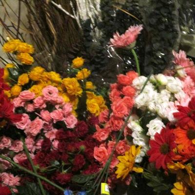 Artificial Flowers For Home Decor Or Crafting Lot L